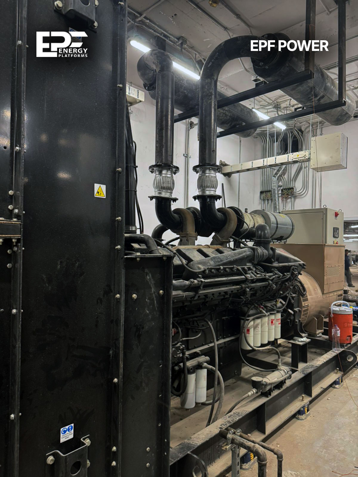 Integrated generator and electrical system at the Medtown Hospital Project