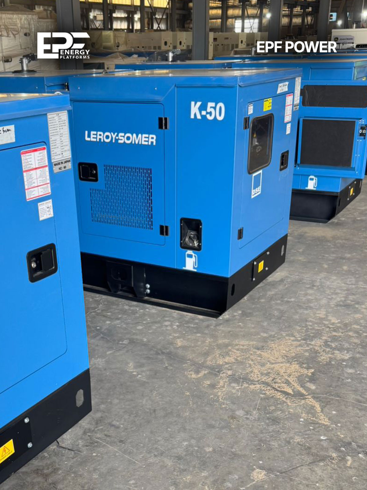 EPF Power generator project delivery for Green Riyadh
