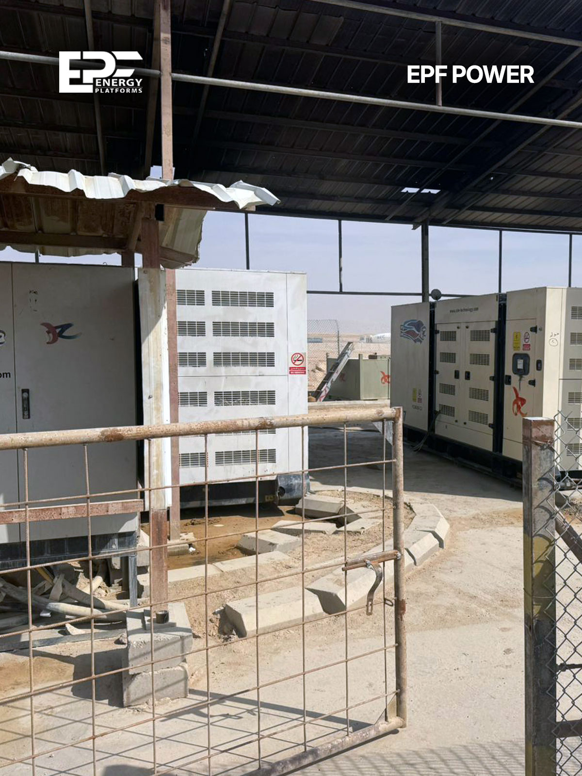 EPF Power generator and service solution for the Al-Fursan Project