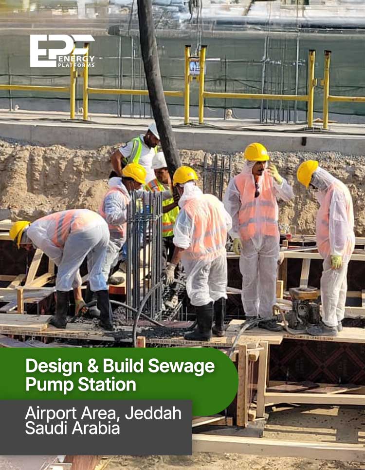 Concrete Pumping – Footing Base Casting